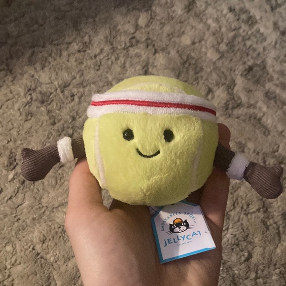 Jellycat Toys Jellycat Amusable Tennis Ball Bnwt Poshmark